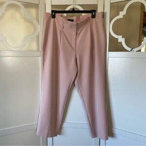 Liz Claiborne Career Classic Pink Pants Size 16 *See pic for black marking flaw